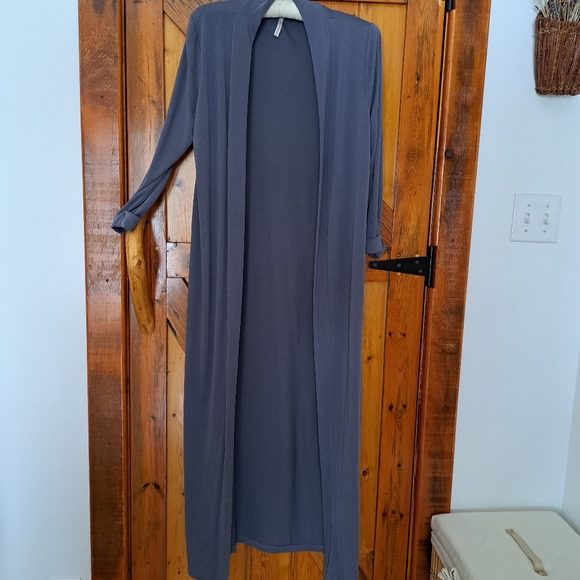 Maxi Length Open Cardigan - Picture 2 of 10
